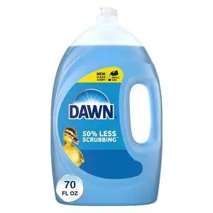 Dawn Ultra Dish Soap Liquid, Dishwashing Liquid, Grease Removal, Original, 70oz Dawn Ultra Dish Soap Liquid, Dishwashing Liquid, Grease Removal, Original, 70oz
