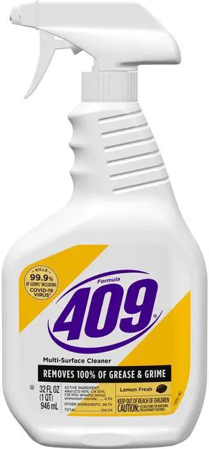 Formula 409 Multi-Surface Cleaner Spray, Lemon Fresh, 32 fl oz Formula 409 Multi-Surface Cleaner Spray, Lemon Fresh, 32 fl oz