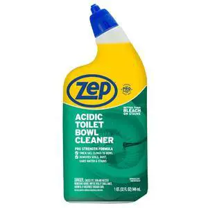 Zep Acidic Toilet Bowl Stain Eraser, Wintergreen Scent, 32 fl oz Zep Acidic Toilet Bowl Stain Eraser, Wintergreen Scent, 32 fl oz