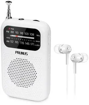 PRUNUS J-777 Pocket Radios Portable AM FM Small Personal Radio PRUNUS J-777 Pocket Radios Portable AM FM Small Personal Radio