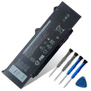 54Wh DR02P R73TC Laptop Battery Compatible with Dell Latitude 5550 5540 5450 5440 Precision 3590 3580 3480 3490 Series 2X1V9 02X1V9 803W6 0803W6 11.4V 4623mAh 54Wh DR02P R73TC Laptop Battery Compatible with Dell Latitude 5550 5540 5450 5440 Precision 3590 3580 3480 3490 Series 2X1V9 02X1V9 803W6 0803W6 11.4V 4623mAh