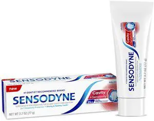 Sensodyne Cavity + Sensitivity Toothpaste, 2.7 oz Sensodyne Cavity + Sensitivity Toothpaste, 2.7 oz