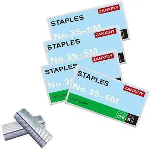 4000pcs 1/4 Inch Standard Staples,Desktop Staple,26/6 Type Galvanize Staple 4000pcs 1/4 Inch Standard Staples,Desktop Staple,26/6 Type Galvanize Staple