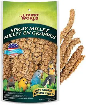 Living World Millet Spray for Birds, 3.5 Oz Living World Millet Spray for Birds, 3.5 Oz