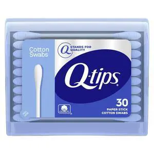 Q-tips Swabs Travel Pack, 30 Count, Pack of 1, Blue Q-tips Swabs Travel Pack, 30 Count, Pack of 1, Blue