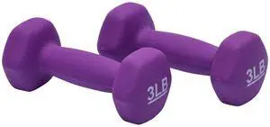 Amazon Basics Neoprene Dumbbell Hand Weights for Exercise and Muscle Toning Amazon Basics Neoprene Dumbbell Hand Weights for Exercise and Muscle Toning