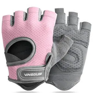 VINSGUIR Breathable & Padded Workout Gloves for Women and Men VINSGUIR Breathable & Padded Workout Gloves for Women and Men