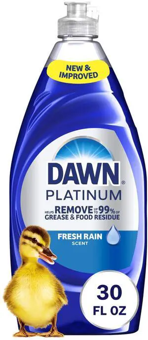 Dawn Platinum Dish Soap Fresh Rain Scent, 30 oz Liquid Dawn Platinum Dish Soap Fresh Rain Scent, 30 oz Liquid
