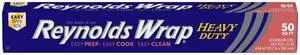 Reynolds Wrap 12in x 50sq ft Heavy Duty Aluminum Foil Roll Reynolds Wrap 12in x 50sq ft Heavy Duty Aluminum Foil Roll