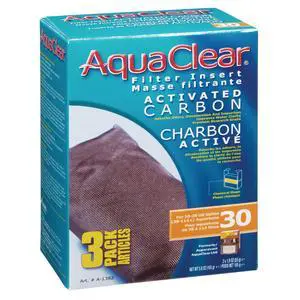AquaClear A1382 Activated Carbon Insert, 30-Gallon Aquariums, White (3-Pk) AquaClear A1382 Activated Carbon Insert, 30-Gallon Aquariums, White (3-Pk)