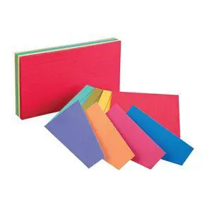 Oxford Extreme Index Cards 04736, 3x5 Inches, 100 per Pack, Assorted Colors Oxford Extreme Index Cards 04736, 3x5 Inches, 100 per Pack, Assorted Colors