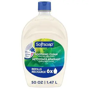Softsoap Soothing Clean Hand Soap Refill, 50fl oz, Aloe Vera Fresh Scent Softsoap Soothing Clean Hand Soap Refill, 50fl oz, Aloe Vera Fresh Scent