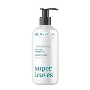ATTITUDE Liquid Hand Soap, EWG Verified, Plant and Mineral-Based, Vegan, Unscented, 16 Fl Oz ATTITUDE Liquid Hand Soap, EWG Verified, Plant and Mineral-Based, Vegan, Unscented, 16 Fl Oz