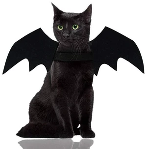 Malier Cat Dog Bat Costume Wings for Halloween Pets Malier Cat Dog Bat Costume Wings for Halloween Pets
