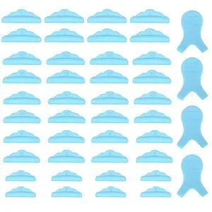 GEMSANVA 44Pcs Silicone Lash Lift Rods, 5 Size Lash Lift Tools, Blue GEMSANVA 44Pcs Silicone Lash Lift Rods, 5 Size Lash Lift Tools, Blue