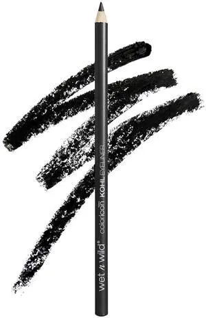 Wet n Wild Color Icon Kohl Eyeliner Pencil - Baby's Got Black - Rich Hyper-Pigmented Color, Smooth Creamy Application, Long-Wearing Matte Finish, Cruelty-Free Wet n Wild Color Icon Kohl Eyeliner Pencil - Baby's Got Black - Rich Hyper-Pigmented Color, Smooth Creamy Application, Long-Wearing Matte Finish, Cruelty-Free
