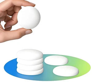 Efbock Premium White Silicone Door Knob Wall Protectors, Self Adhesive, Door Bumper, Door Stoppers, 6pcs Efbock Premium White Silicone Door Knob Wall Protectors, Self Adhesive, Door Bumper, Door Stoppers, 6pcs