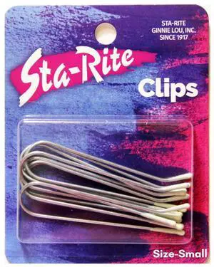 Sta-Rite Hot Roller Clips Small 9/16-Inch Diameter 8-Count for Electric Rollers & Curlers Heat-Resistant Secure Grip Firm Hold Smooth Tips Sta-Rite Hot Roller Clips Small 9/16-Inch Diameter 8-Count for Electric Rollers & Curlers Heat-Resistant Secure Grip Firm Hold Smooth Tips