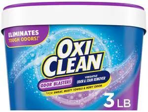 OxiClean Odor Blasters Versatile Home and Laundry Stain Remover Powder, 3lb OxiClean Odor Blasters Versatile Home and Laundry Stain Remover Powder, 3lb
