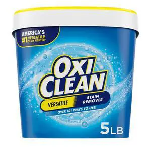 OxiClean Versatile Stain Remover Powder 5lb for around the Home and Laundry OxiClean Versatile Stain Remover Powder 5lb for around the Home and Laundry