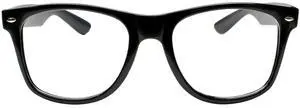 Kangaroo Classic Black Fake Superhero Glasses Frames for Adults Cosplay Kangaroo Classic Black Fake Superhero Glasses Frames for Adults Cosplay