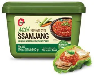 O'food Ssamjang Soybean Paste Sauce, Mild, 1.0 lb (500g) for BBQ, Lettuce Wraps, Rice, Vegetables, and Meat, Korean Flavor, Bold & Savory O'food Ssamjang Soybean Paste Sauce, Mild, 1.0 lb (500g) for BBQ, Lettuce Wraps, Rice, Vegetables, and Meat, Korean Flavor, Bold & Savory