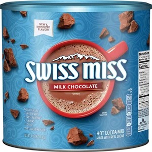 Swiss Miss Milk Chocolate Flavor Hot Cocoa Mix Canister, 76.55oz Swiss Miss Milk Chocolate Flavor Hot Cocoa Mix Canister, 76.55oz