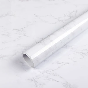 Abyssaly Glossy Marble Peel and Stick Contact Paper, White, Waterproof, 11.8in x 78.7in for Countertop, Kitchen Cabinets, Bathroom Abyssaly Glossy Marble Peel and Stick Contact Paper, White, Waterproof, 11.8in x 78.7in for Countertop, Kitchen Cabinets, Bathroom
