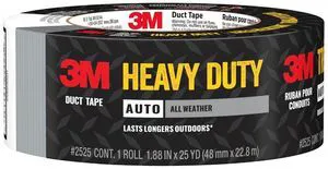 3M Automotive Heavy Duty All Weather Duct Tape 1.88in x 25yd 3M Automotive Heavy Duty All Weather Duct Tape 1.88in x 25yd