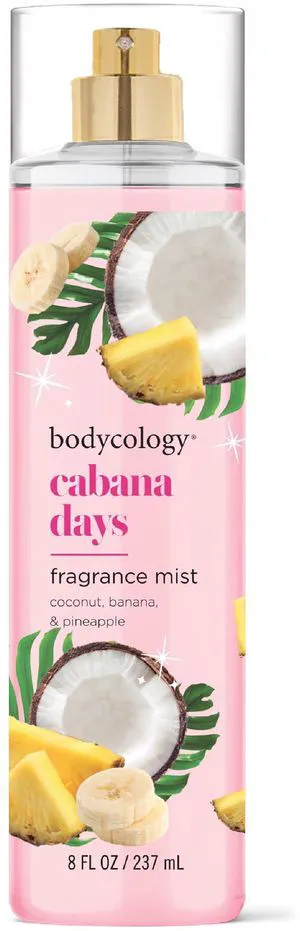 Bodycology Long-Lasting Fragrance Body Mist, Cabana Days, 8 fl oz Bodycology Long-Lasting Fragrance Body Mist, Cabana Days, 8 fl oz