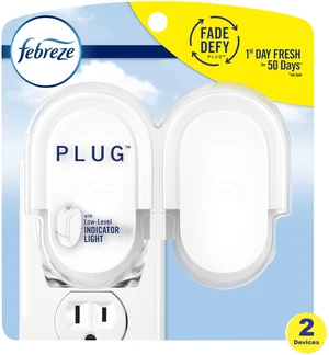 Febreze Plug in Air Freshener Odor-Fighting Scented Oil Warmer, 2 Count Febreze Plug in Air Freshener Odor-Fighting Scented Oil Warmer, 2 Count