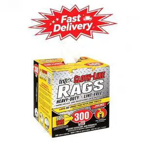 Intex Nw-00454-75 Cloth-Like Wiping Rags, Fiber Blend, Tear Resistant And Lint-Free During Wiping Intex Nw-00454-75 Cloth-Like Wiping Rags, Fiber Blend, Tear Resistant And Lint-Free During Wiping
