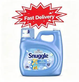 Snuggle Liquid Fabric Softener, Cuddle-Up Fresh Blue Sparkle, 123.1 oz, 181 Loads, Helps Minimize Wrinkles For Easier Ironing Snuggle Liquid Fabric Softener, Cuddle-Up Fresh Blue Sparkle, 123.1 oz, 181 Loads, Helps Minimize Wrinkles For Easier Ironing