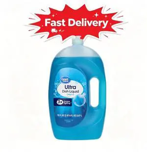 Great Value Ultra Original Dish Liquid, 70 fl oz, Gentle formula safe for all cookware and tableware Great Value Ultra Original Dish Liquid, 70 fl oz, Gentle formula safe for all cookware and tableware