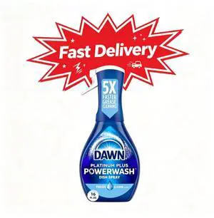 Dawn Powerwash Spray, Dish Soap, Dishwashing Liquid, Fresh, 1 Starter Kit, 16 Fl Oz, Spray design enables targeted application on greasy cookware Dawn Powerwash Spray, Dish Soap, Dishwashing Liquid, Fresh, 1 Starter Kit, 16 Fl Oz, Spray design enables targeted application on greasy cookware