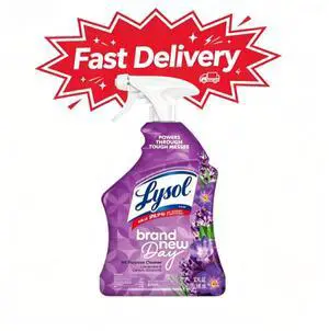 Lysol® All-Purpose Cleaner, Sanitizing and Disinfecting Spray, Lavender & Cotton Blossom, 32 fl oz Lysol® All-Purpose Cleaner, Sanitizing and Disinfecting Spray, Lavender & Cotton Blossom, 32 fl oz