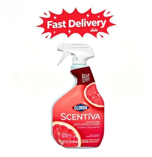 Clorox Scentiva Disinfecting Multi-Surface Cleaner Spray, Grapefruit & Orange Blossom, 32 fl oz Clorox Scentiva Disinfecting Multi-Surface Cleaner Spray, Grapefruit & Orange Blossom, 32 fl oz