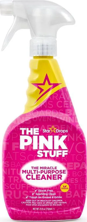 Stardrops the Pink Stuff Miracle Multi-Purpose Cleaner Spray, 25FL OZ Stardrops the Pink Stuff Miracle Multi-Purpose Cleaner Spray, 25FL OZ