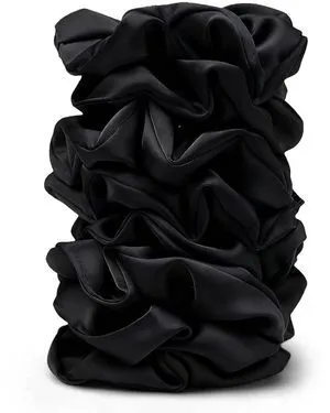 8PCS Black Satin Silk Hair Scrunchies, No Crease Frizz-Free Gentle Elastic Hair Ties for Thick and Thin Hair 8PCS Black Satin Silk Hair Scrunchies, No Crease Frizz-Free Gentle Elastic Hair Ties for Thick and Thin Hair