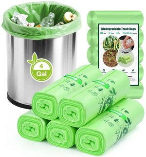 4 Gallon Small Trash Bags, 120 Count, Compost Waste Bag, Strong Trash Can Liners, Unscented, for Bathroom Kitchen Bedroom Office, Green 4 Gallon Small Trash Bags, 120 Count, Compost Waste Bag, Strong Trash Can Liners, Unscented, for Bathroom Kitchen Bedroom Office, Green