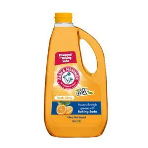 Arm & Hammer + Oxi Clean Ultra Liquid Dish Soap, Fresh Citrus Scent, Grease & FoodStain Fighter HandWash Dish Detergent, 64 oz Arm & Hammer + Oxi Clean Ultra Liquid Dish Soap, Fresh Citrus Scent, Grease & FoodStain Fighter HandWash Dish Detergent, 64 oz