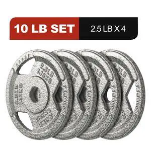 Signature Fitness 1Inch Standard Cast Iron Weight Plates, Barbell Weight Plates for Home Gym Strength Training, Multiple Weight Options Signature Fitness 1Inch Standard Cast Iron Weight Plates, Barbell Weight Plates for Home Gym Strength Training, Multiple Weight Options