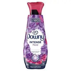 Downy Intense Liquid Fabric Softener & Conditioner, LongLasting Floral Scent, 24 fl oz, 32 Loads Downy Intense Liquid Fabric Softener & Conditioner, LongLasting Floral Scent, 24 fl oz, 32 Loads