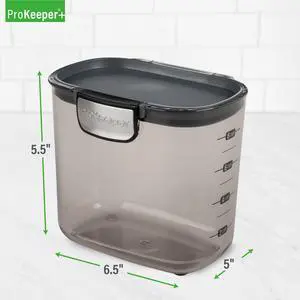 ProKeeper+ Plastic Coffee Airtight Storage Container, BPAFree Food Canister for Pantry Organization & Coffee Storage ProKeeper+ Plastic Coffee Airtight Storage Container, BPAFree Food Canister for Pantry Organization & Coffee Storage