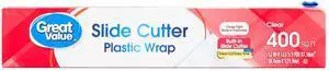 Slide Cutter Plastic Wrap, 400 sq ft Slide Cutter Plastic Wrap, 400 sq ft