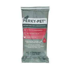 Perky-Pet 240SF Hummingbird Nectar Concentrate, 8oz Powder, Makes 48fl oz, Attract and Feed Hummingbirds Perky-Pet 240SF Hummingbird Nectar Concentrate, 8oz Powder, Makes 48fl oz, Attract and Feed Hummingbirds
