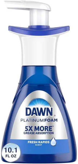 Dawn Ultra Platinum Foam Dishwashing, Fresh Rapids Scent, 10.1fl oz Dawn Ultra Platinum Foam Dishwashing, Fresh Rapids Scent, 10.1fl oz