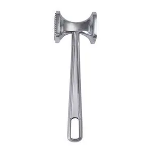 Mainstays Silver Aluminum Meat Tenderizer Mallet Mainstays Silver Aluminum Meat Tenderizer Mallet