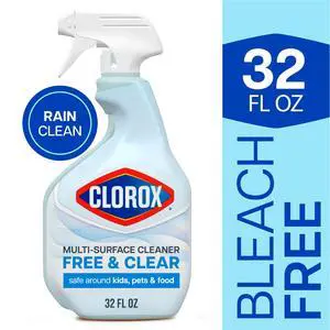 Clorox Free & Clear Fragrance Free Multi Surface Cleaner, 32 fl oz Spray Bottle Clorox Free & Clear Fragrance Free Multi Surface Cleaner, 32 fl oz Spray Bottle