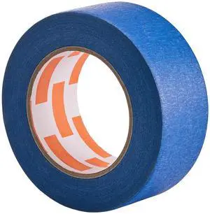 KFFKFF Blue Painters Tape, 2 Inches Wide (1.88 In x 60 Yds), Pack of 3 Rolls, Ideal for Painting, Edges, Trim, Ceilings, Masking, Surface Protection, Easy Removal, DIY Crafts, Art Projects, Labeling KFFKFF Blue Painters Tape, 2 Inches Wide (1.88 In x 60 Yds), Pack of 3 Rolls, Ideal for Painting, Edges, Trim, Ceilings, Masking, Surface Protection, Easy Removal, DIY Crafts, Art Projects, Labeling